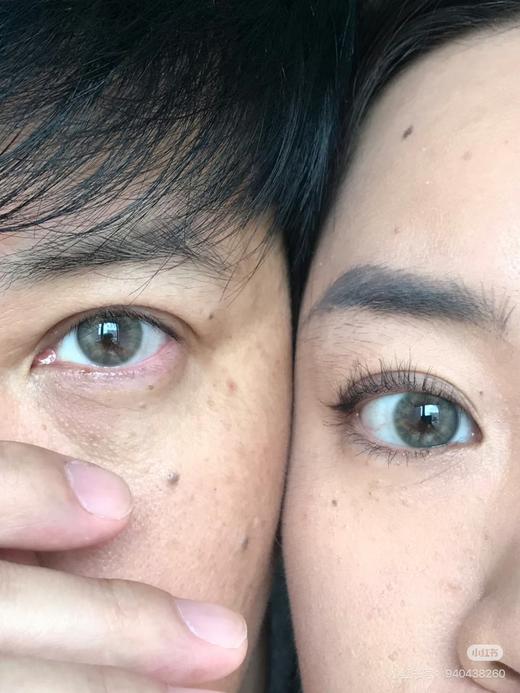 【绝版特价】Hymora 小野系列 棕/绿 轻混血小直径美瞳 【年抛型14.0】 商品图0