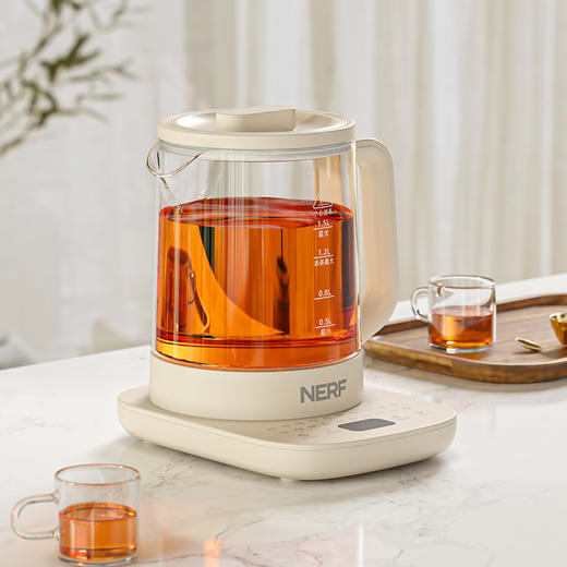 NERF家用大容量养生壶花茶壶YG-KP15Y(5环圆形) 商品图0
