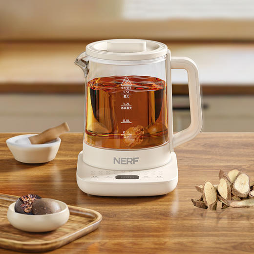 NERF家用大容量养生壶花茶壶YG-KP15Y(5环圆形) 商品图4