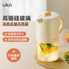 【6F】多样屋（TAYOHYA）UKA半包款玻璃壶冷水壶耐高温加厚防爆高硼硅玻璃杯家用果茶水壶 半包冷水壶 1500ml 商品缩略图2