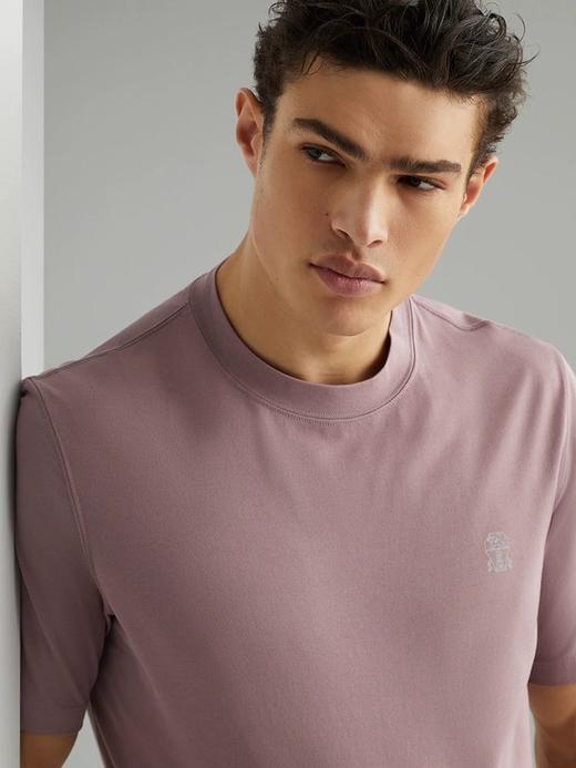 BC 意式轻奢 新款纯棉刺绣徽标圆领短袖T恤 Z-15415 商品图0