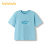 巴拉巴拉儿童短袖t恤男大童上衣2025夏新款童装透气t恤舒适百搭潮 商品缩略图0