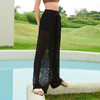 sisia2024新款泳衣女沙滩裤遮肚显瘦防晒宽松薄纱镂空半透明长裤SWC24-02A SWC24-03B 商品缩略图6