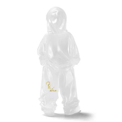 黄玉龙《我不是玩具-向上》白色夜光雕塑 商品图5