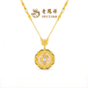 【老凤祥】盛唐风华·花花唐八宝繁花钻石古法黄金项链，足金999，老凤祥专属系列，可到我们老凤祥门店自取 商品缩略图0