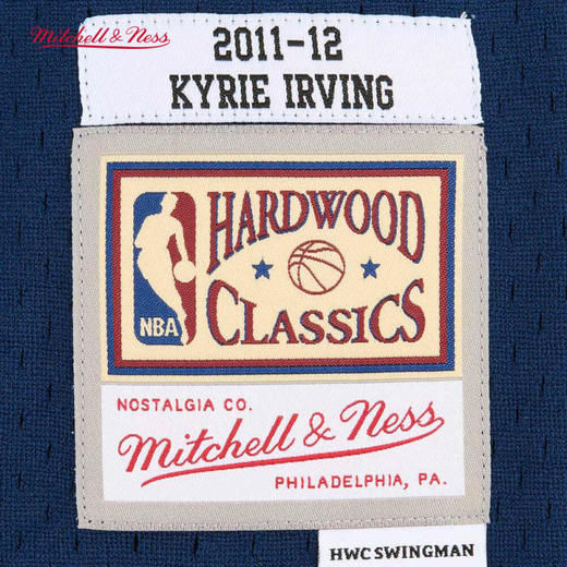 Mitchell&Ness 骑士欧文 11-12赛季球衣 蓝色 商品图4