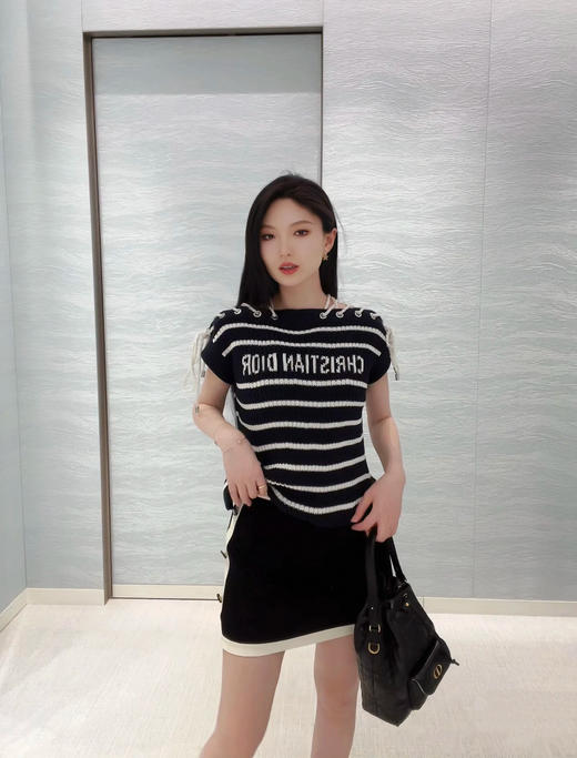 迪奥 25早春绑带针织衫（TM） 商品图0