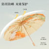 新中式16骨晴雨两用彩胶伞，晴雨两用折叠伞，遮阳伞，便携太阳伞 商品缩略图4