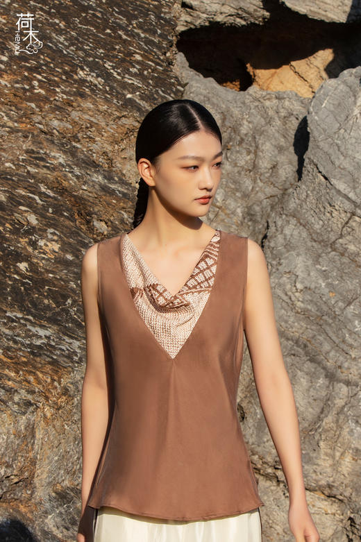 荷木HEMU丨缬云·背心 商品图0