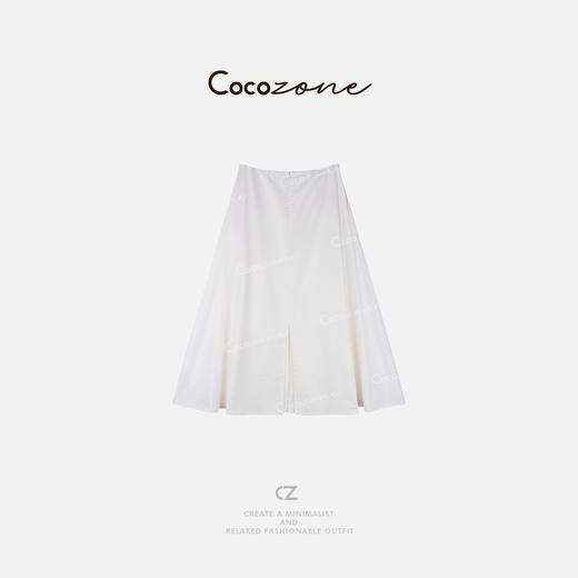 COCO ZONE 刘一一  【100棉】刺绣简洁蕾丝花边半身裙 CD1A0697 商品图3