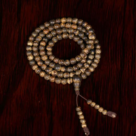 BC.GC6.4-1  达拉干沉水念珠 ，4mm *108颗， 6.46g 商品图0