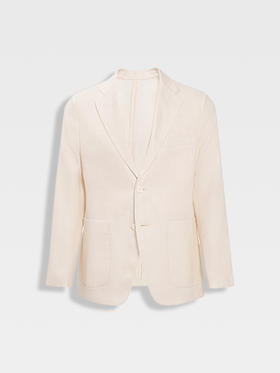 【共享衣橱】callisto看见系列糯米白亚麻休闲单衣