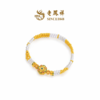 【老凤祥】盛唐风华系列·花唐莲花妙容珍珠钻石镶嵌黄金手串，足金999，老凤祥专属系列，可到我们老凤祥门店自取 商品缩略图1