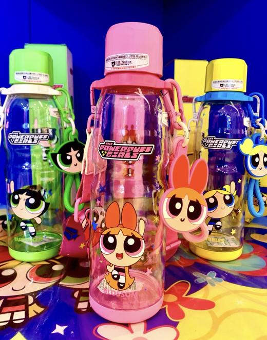 【品牌直发】【杯具熊飞天小女警系列】运动杯 保温杯 双饮杯 塑料杯 316不锈钢 商品图6