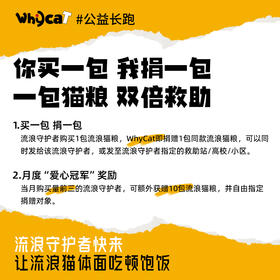 【专属活动】流浪猫爱心粮救助粮