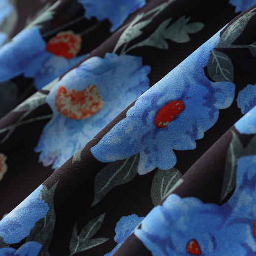 「高货wl」全新升级【铂金会员293/天猫389/差价96】(03940)洛诗琳气质印花连衣裙2025夏季新款收腰显瘦度假风长裙女 商品图3