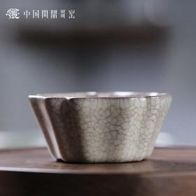 问鼎哥窑龙纹系列琤古杯