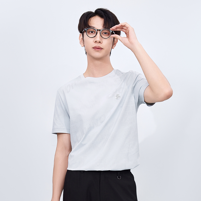 【新品上市】HX 夏季圆领短袖T恤合体S102522768101
