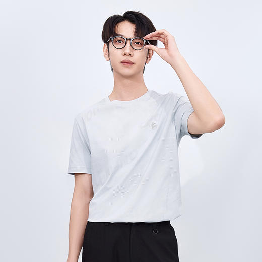 【新品上市】HX 夏季圆领短袖T恤合体S102522768101 商品图0