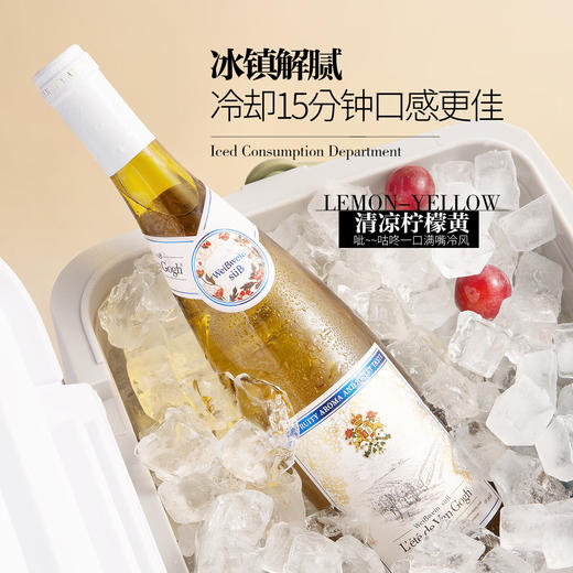【买一送一】梵高之夏网红小酒雷司令甜白葡萄酒 夏日微醺小甜酒冰酒果酒 组合装750ml*2 到手两支 商品图0