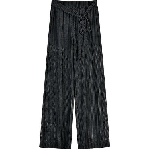 sisia2024新款泳衣女沙滩裤遮肚显瘦防晒宽松薄纱镂空半透明长裤SWC24-02A SWC24-03B 商品图8