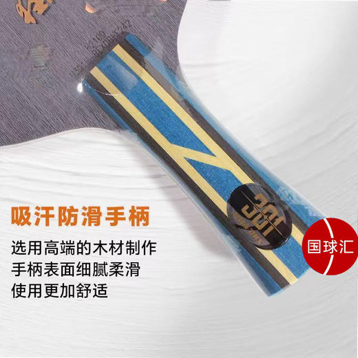 新品：DHS红双喜 301H  内置纤维 乒乓球板 国球汇 商品图1