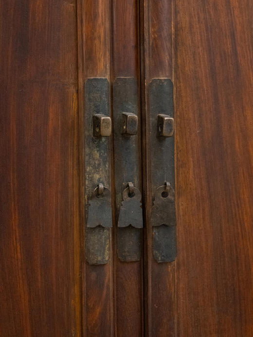 清 红木圆角柜（一对） 商品图3