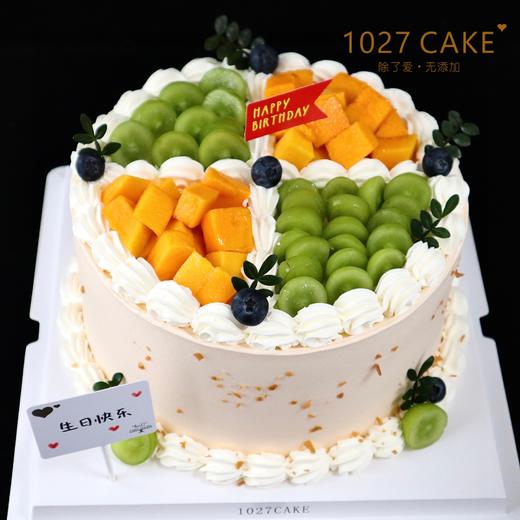 1027CAKE | 水果装饰蛋糕 芒果青提 鲜果 商品图1