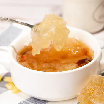 禾煜即糯银耳108g 糯耳 白木耳 易出胶  煲汤炖煮银耳莲子百合粥 商品图1