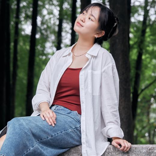 颗里云朵纯色吊带背心|自带bra，莫代尔面料软糯舒适 商品图0