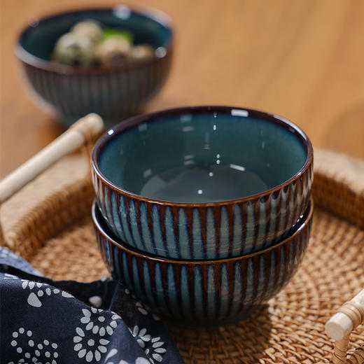 【梦幻时空窑变系列】梦幻窑变餐具典雅餐盘餐具碗盘家用饭碗简约创意盘子碟子 商品图7