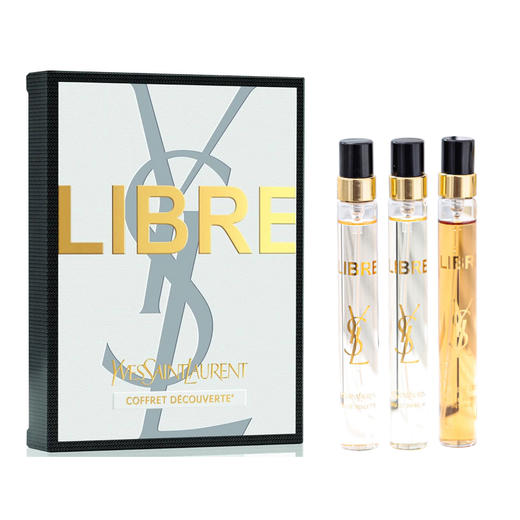 YSL圣罗兰 自由之水迷你香水体验3件套（浓香水10ML+香精版10ML+淡香水10ML）【保税直发】 商品图0