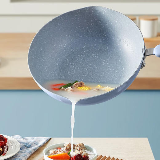 炊大皇  冰川蓝不粘炒锅28cm  CG28BC 商品图3
