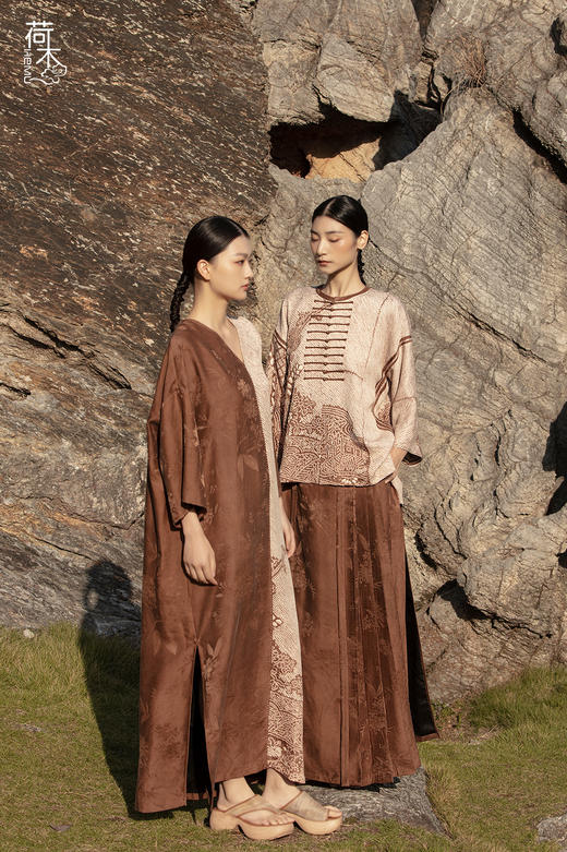 荷木HEMU丨缬衣高定·长袍 商品图1