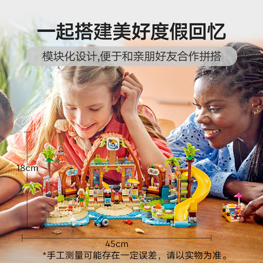 乐高积木 L42673 家庭海滩度假乐园 商品图1