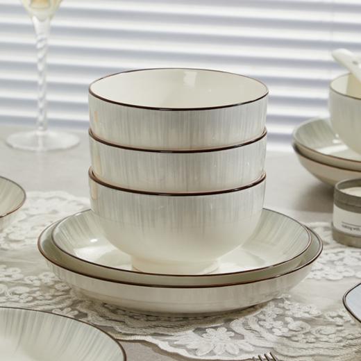 邂逅法式浪漫❗【渐变灰现代时光高品质陶瓷餐具系列】一日三餐🍽️好好吃饭～💕 ✅ 渐变银河灰🌌色系，瓷质细腻典雅大气 ✅ 1350°高温烧制 釉下彩工艺 商品图1