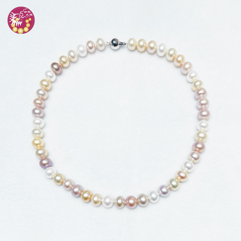 多彩多福精品珍珠项链【9.3-10.2mm】