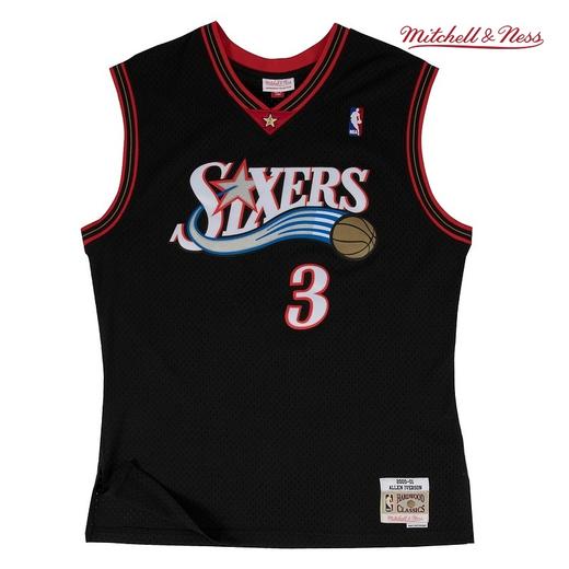 Mitchell&Ness 76人艾佛森 00-01赛季球衣 黑色 商品图1