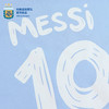 【官方正版】阿根廷国家队 | 夏季天蓝色手写印号T恤儿童款短袖梅西 商品缩略图3