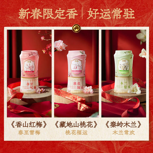 椰放AIRFUNK 东方植萃香氛香山红梅/藏地山桃花/秦岭木兰 商品图0