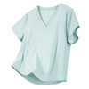 悠妍简约V领短袖T恤DX25529 莱赛尔天丝面料瑜伽服女运动上衣 商品缩略图5