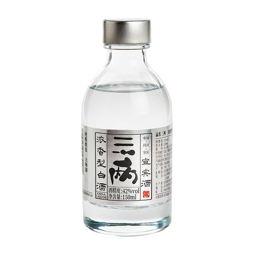 【三两】浓香42度【小银标150ML*12瓶】-整箱装 商品图2