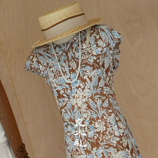 【预售7天】良木礼真丝连衣裙（2330） 商品图2