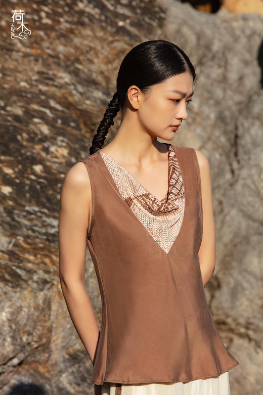 荷木HEMU丨缬云·背心 商品图1