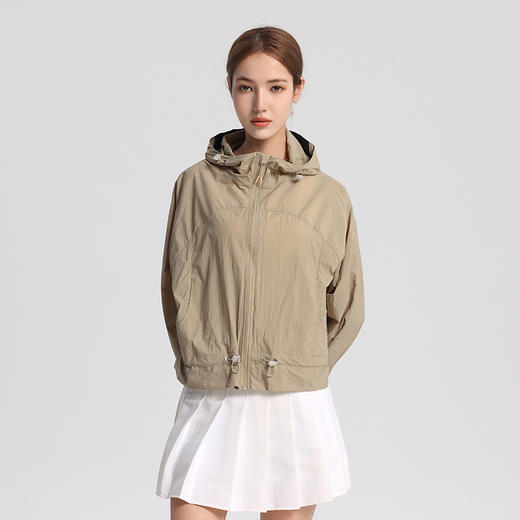 英国W.FOX 城市户外系列UPF50+ 轻量尼龙 防泼水 清爽透气 收腰女款防晒衣 4色可选 C2502138 商品图5