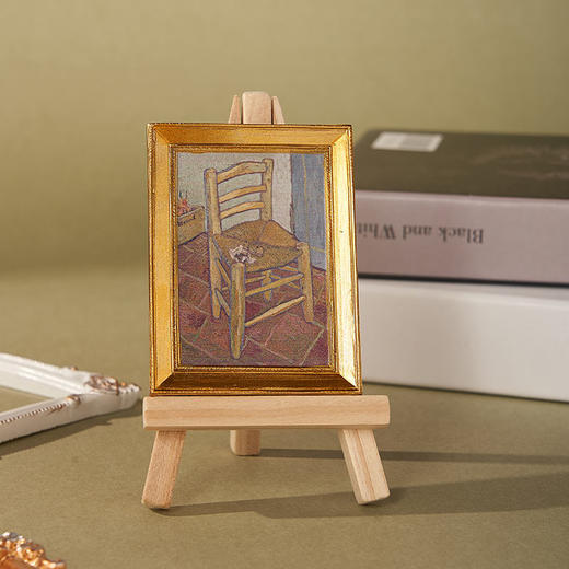英国国家美术馆 大师系列 梵高椅子树脂 冰箱贴 商品图3