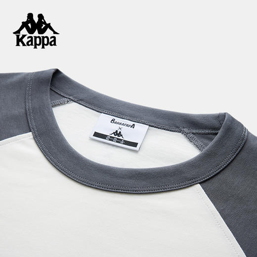 Kappa卡帕背靠背运动短袖男2025夏季新款宽松纯棉t恤透气上衣女潮K0F52TD62 商品图4