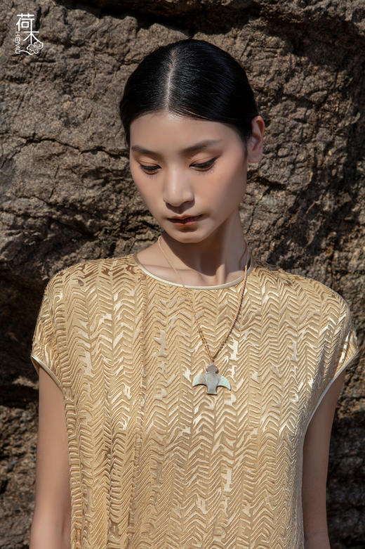 荷木HEMU丨玉沁·长袍 商品图4