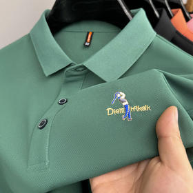 【夏季男士商务休闲POLO衫】夏天高品质爸爸装短袖T恤男装