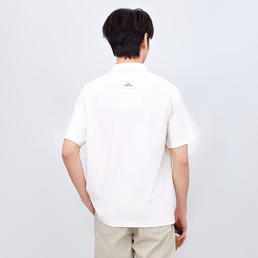 【新品上新】HX 夏季翻领短袖T恤微宽松Z102520100101 商品图4